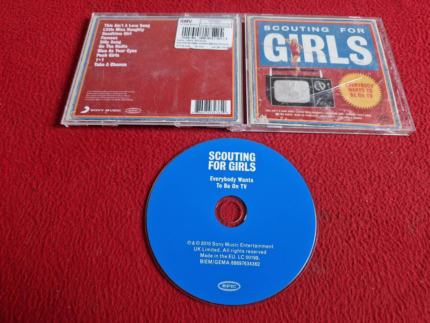 SCOUTING FOR GIRLS EVERYBODY WANTS TO BE ON TV CD