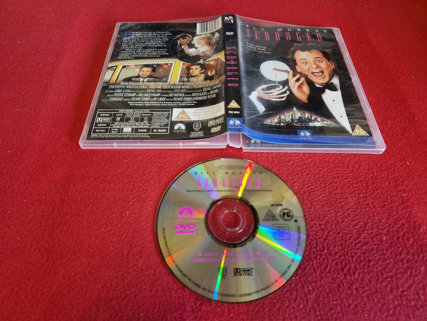 SCROOGED till DVD