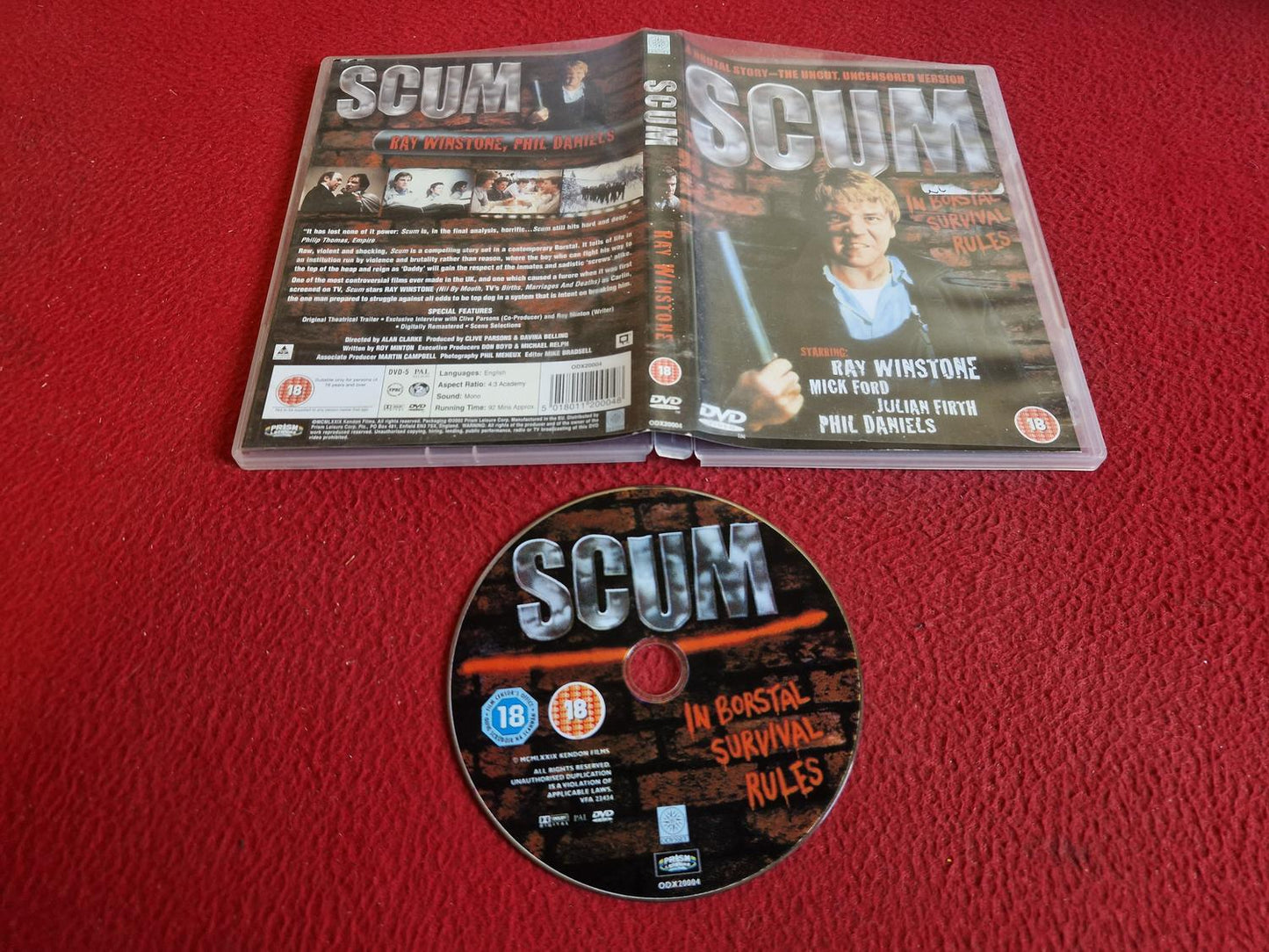 SCUM DVD