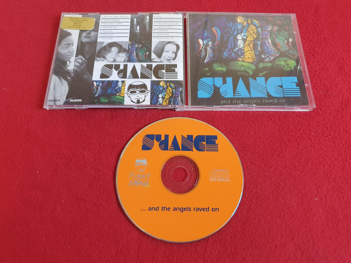 S'DANCE AND THE ANGELS RAVED ON till CD