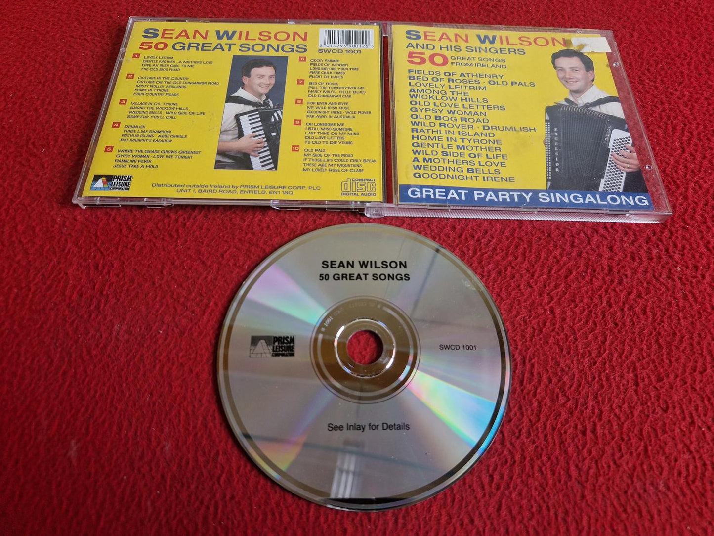 SEAN WILSON 50 GREAT SONGS CD