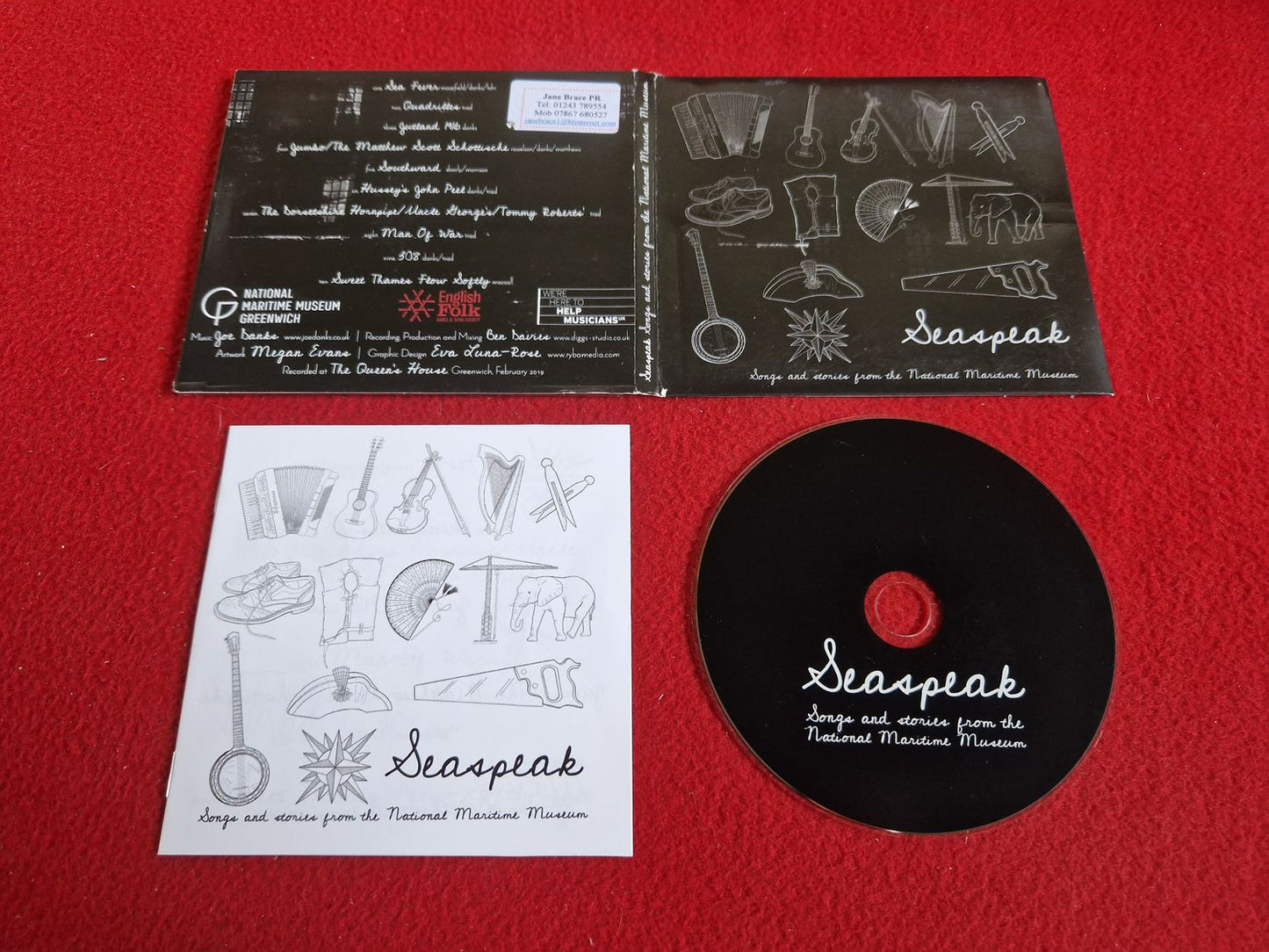 SEASPEAK SONGS AND STORIES FROM THE NATIONAL MARITIME MUSEUM CD