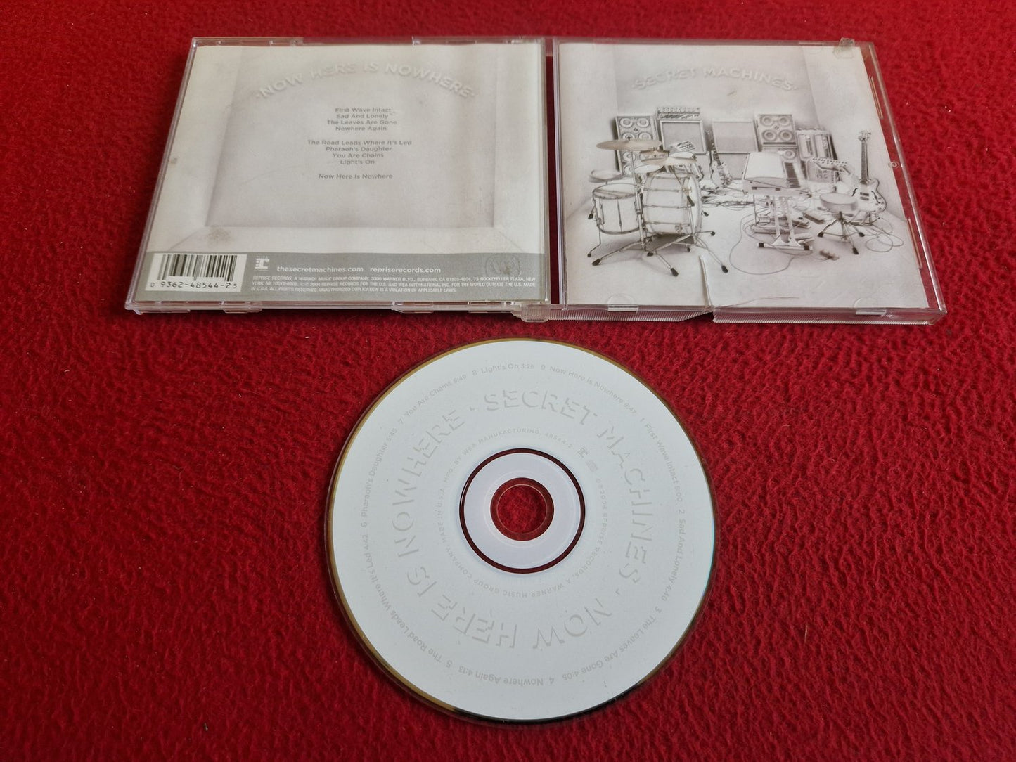 SECRET MACHINES NOW HERE IS NOWHERE CD