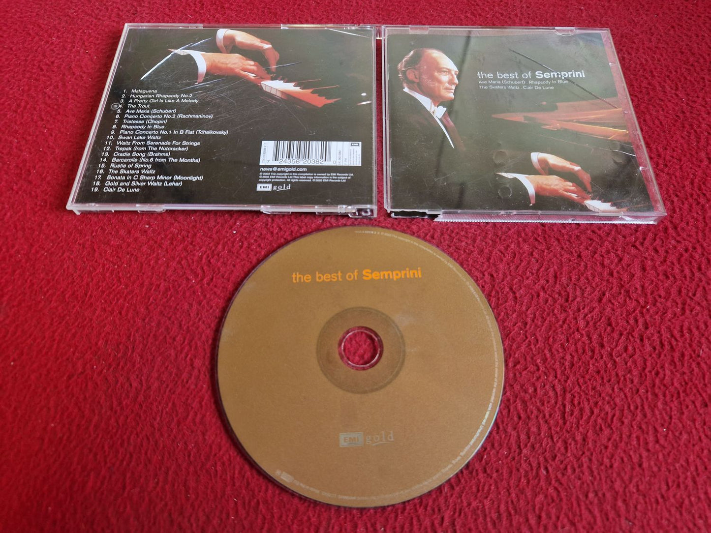 SEMPRINI THE BEST OF CD