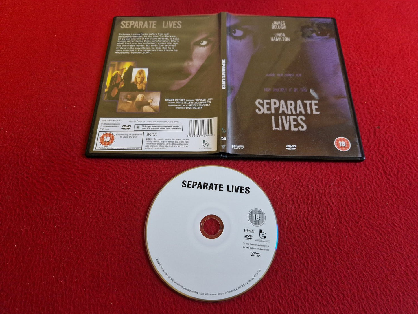 SEPARATE LIVES DVD