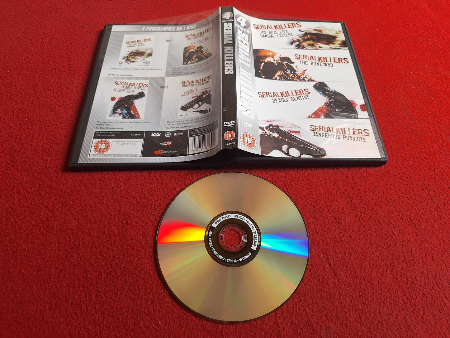 SERIAL KILLERS - THE REAL LIFE OF HANIBAL LECTERS mfl DVD