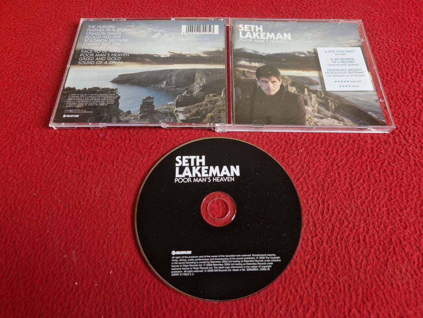SETH LAKEMAN POOR MAN'S HEAVEN CD