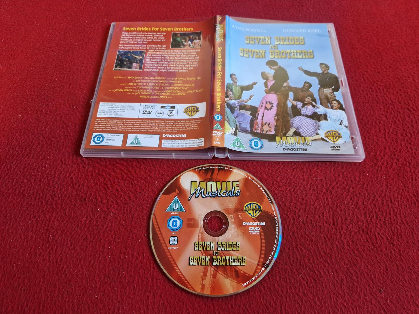 SEVEN BRIDES FOR SEVEN BROTHERS DVD