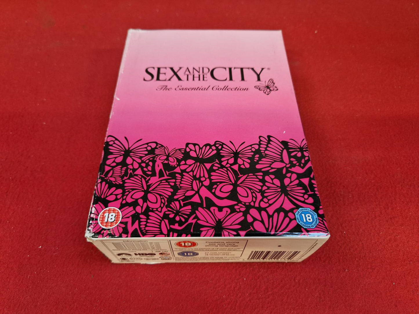 SEX AND THE CITY THE ESSENTIAL COLLECTION BOX till DVD