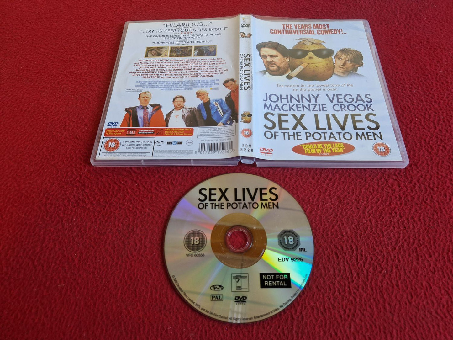 SEX LIVES OF THE POTATO MEN DVD
