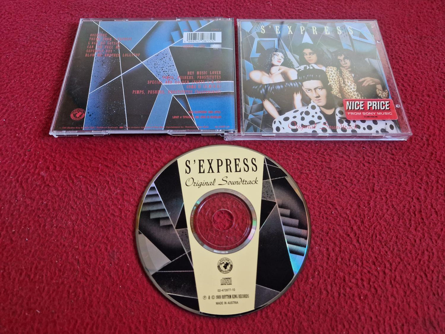 S'EXPRESS ORIGINAL SOUNDTRACK CD