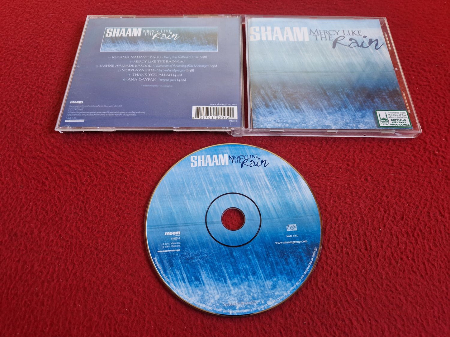 SHAAM MERCY LITE THE RAIN CD