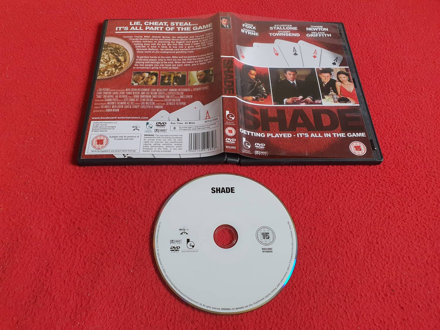 SHADE till DVD