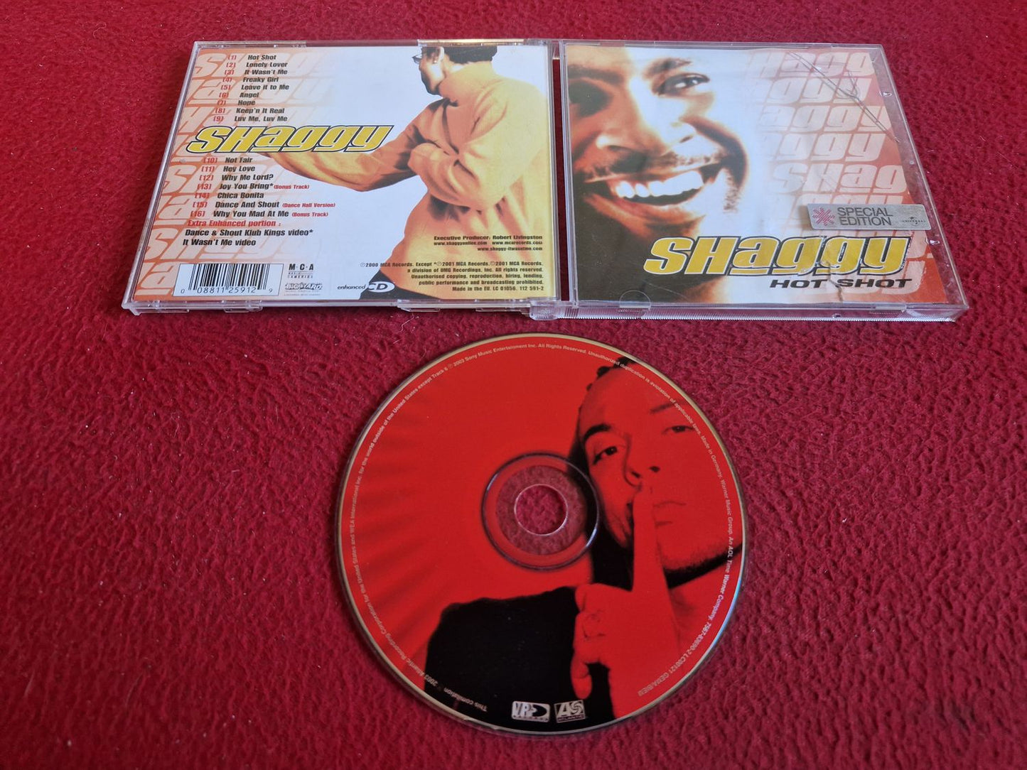 SHAGGY HOT SHOT CD
