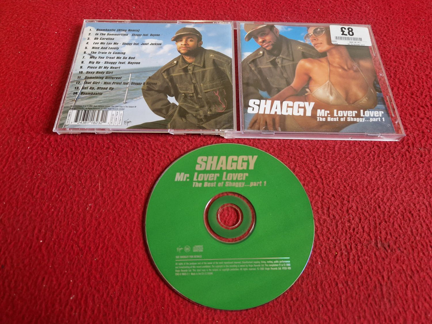 SHAGGY MR. LOVER LOVER THE BEST OF SHAGGY... PART 1 CD
