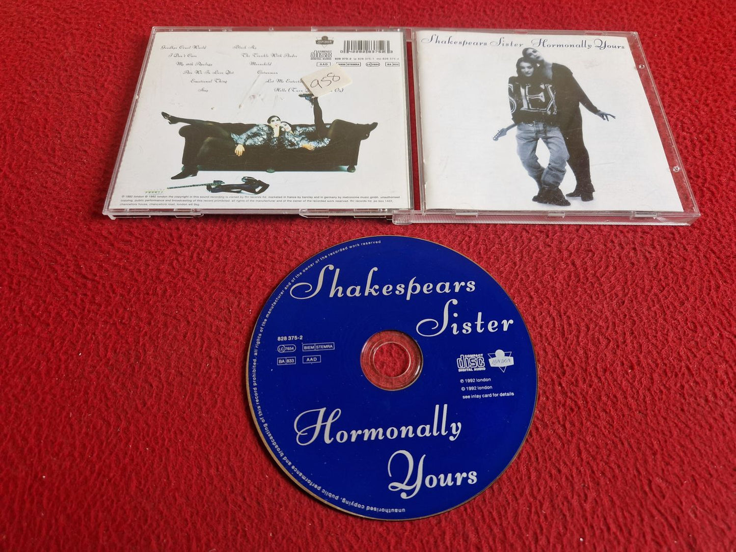 SHAKESPEARS SISTER HORMONALLY YOURS CD
