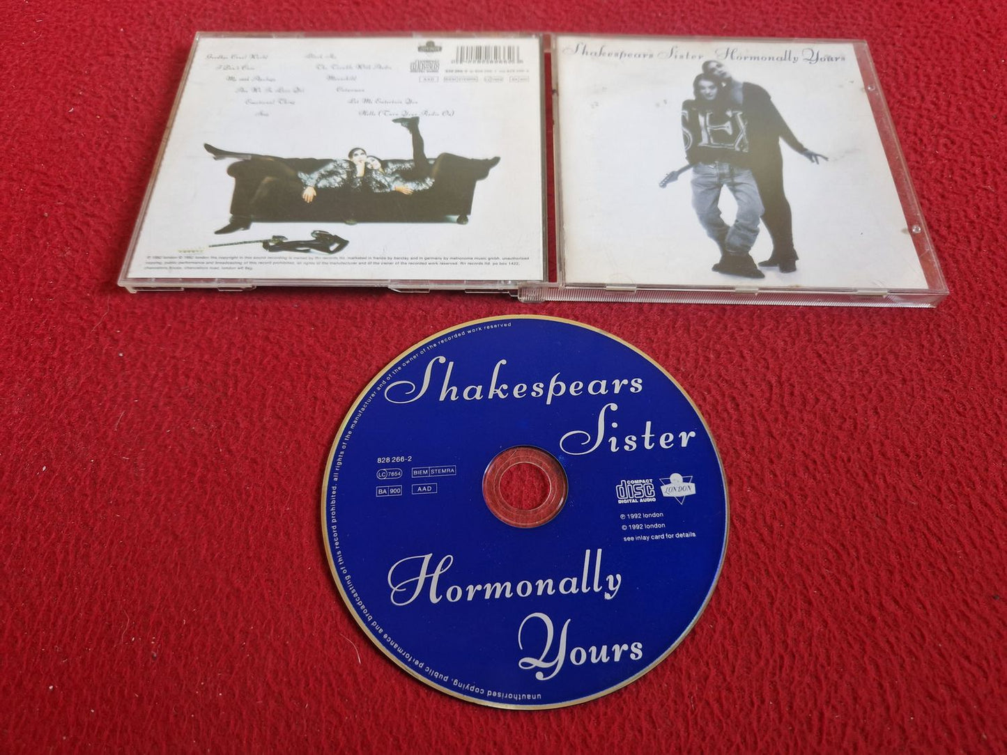 SHAKESPEARS SISTER HORMONALLY YOURS CD