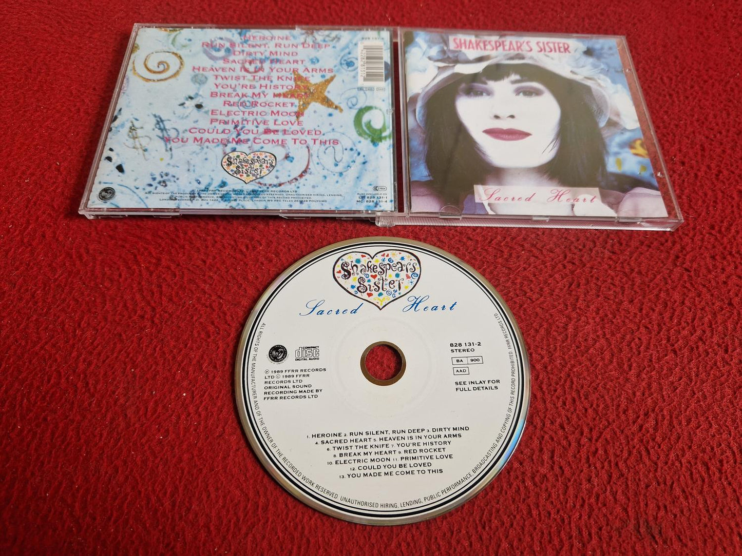 SHAKESPEAR'S SISTER SACRED HEARD CD