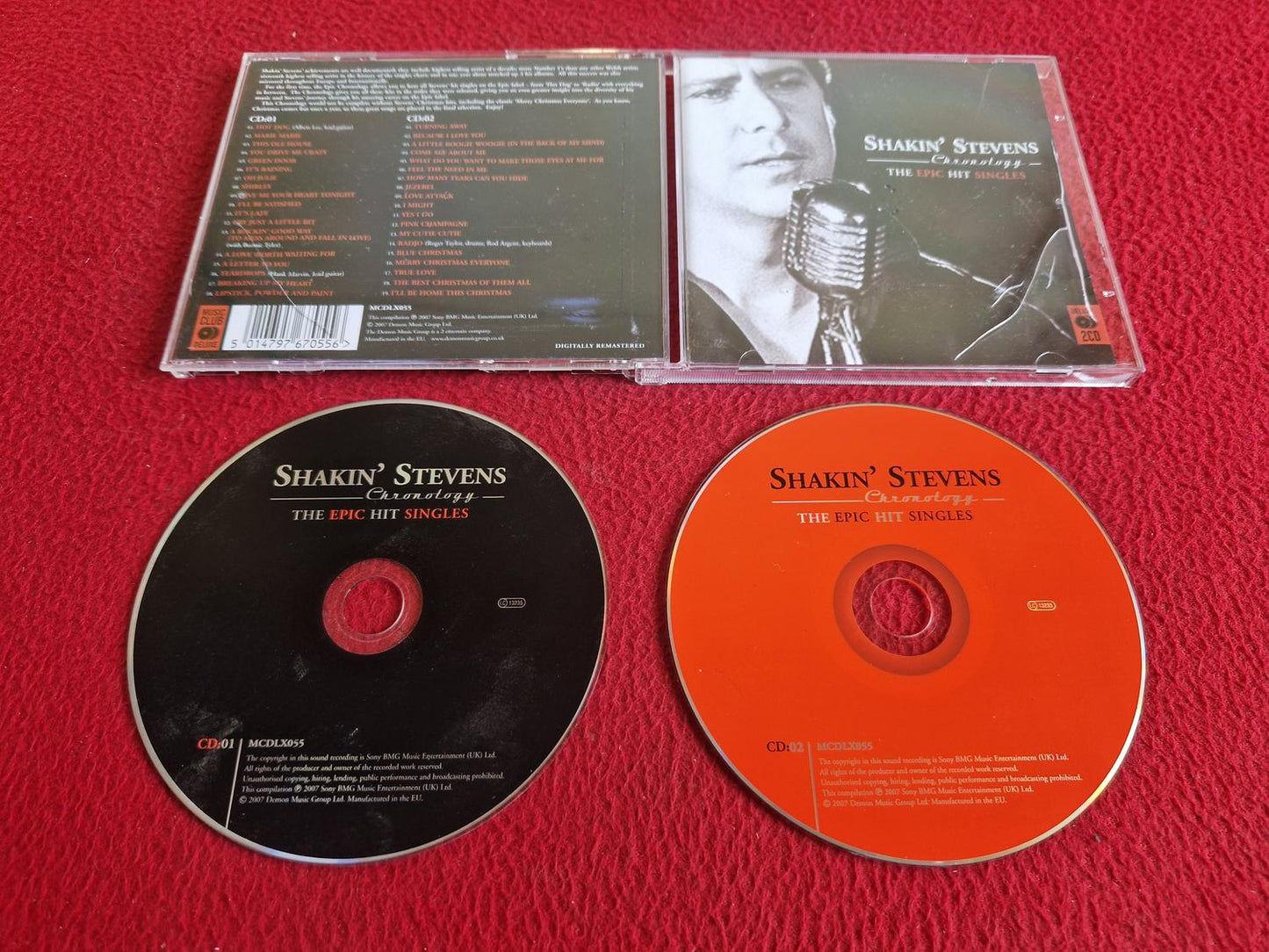 SHAKIN' STEVENS CHRONOLOGY THE EPIC HIT SINGLES CD