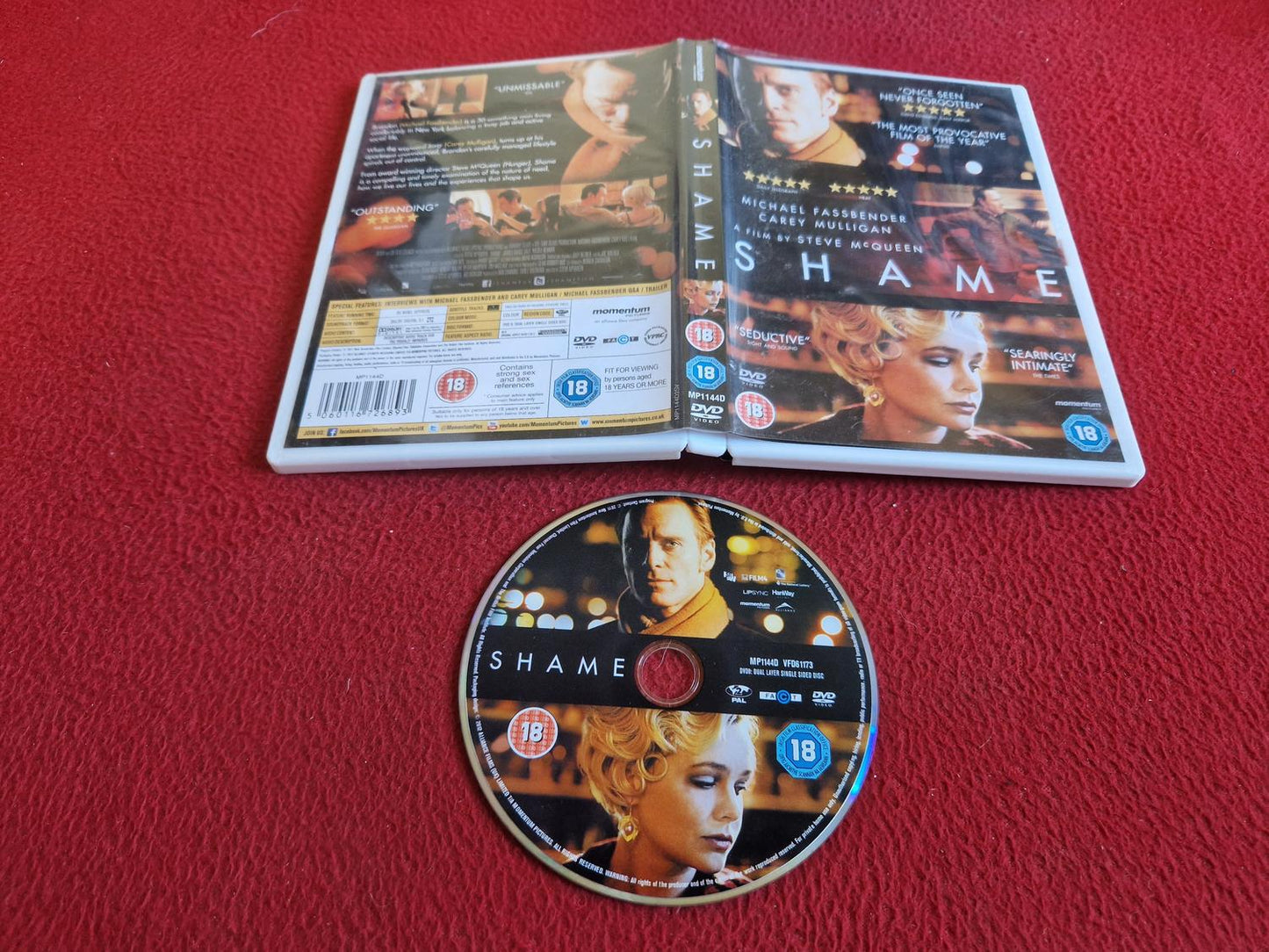 SHAME DVD