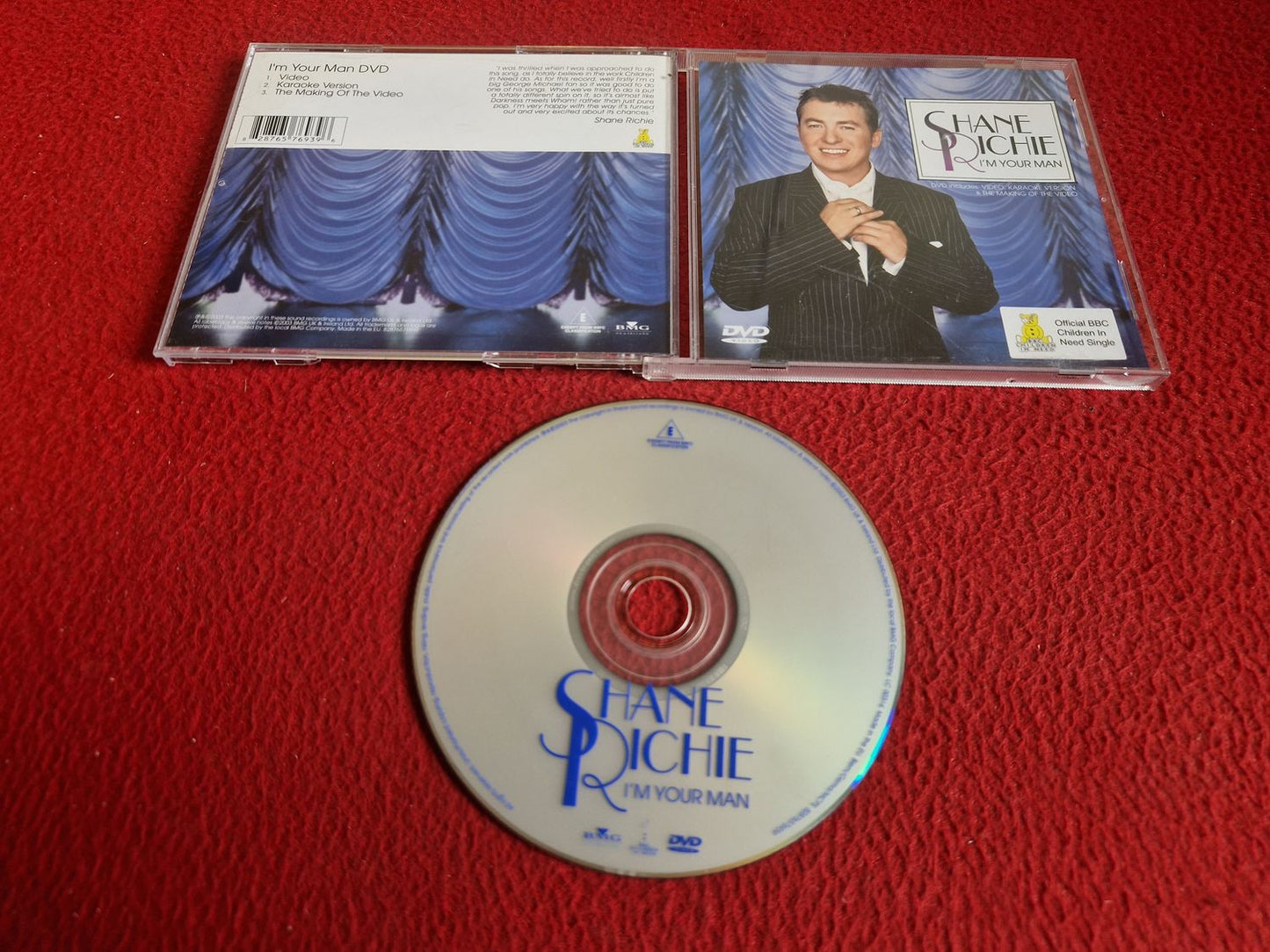 SHANE RICHIE I'M YOUR MAN CD