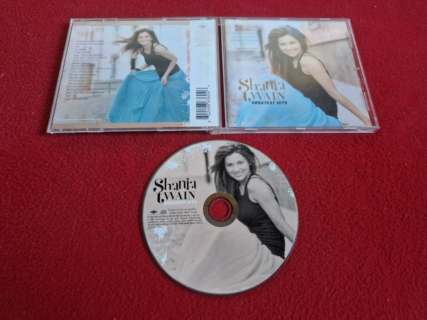 SHANIA TWAIN GREATEST HITS CD