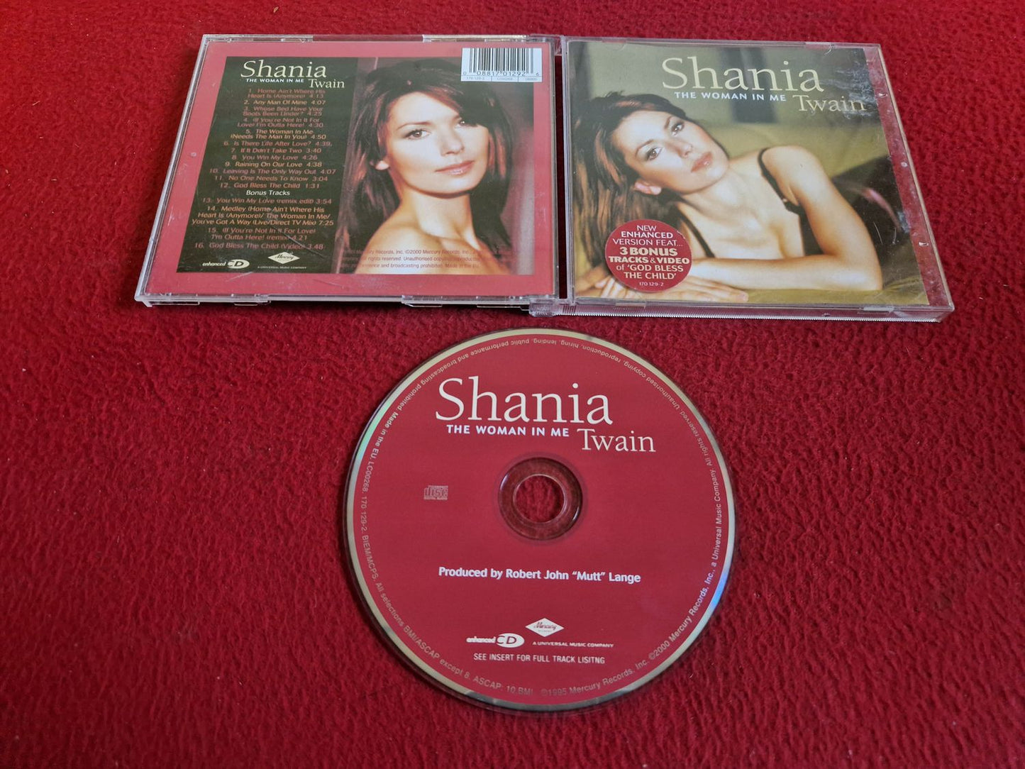 SHANIA TWAIN THE WOMAN IN ME CD