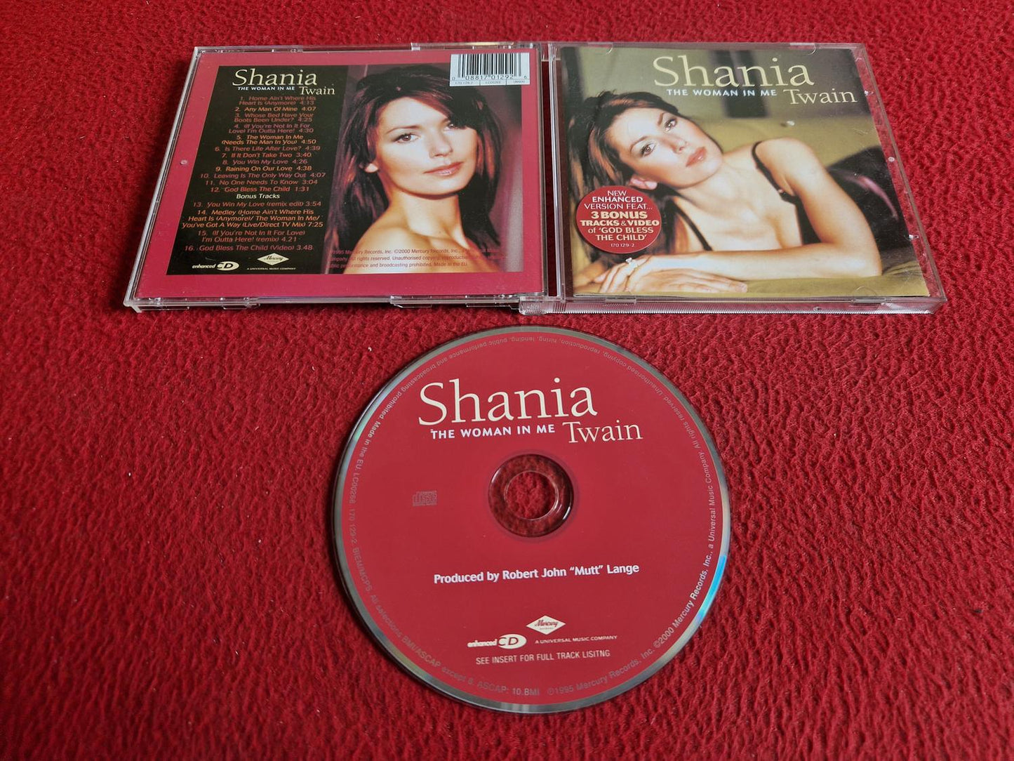 SHANIA TWAIN THE WOMAN IN ME CD
