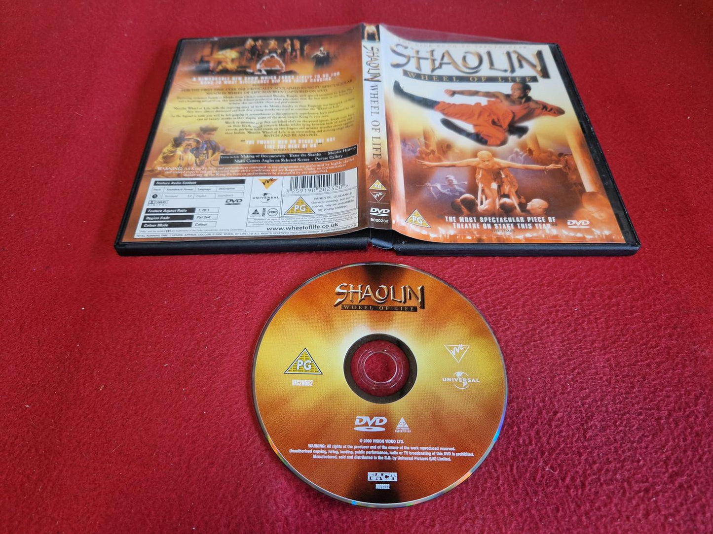 SHAOLIN WHEEL OF LIFE till DVD