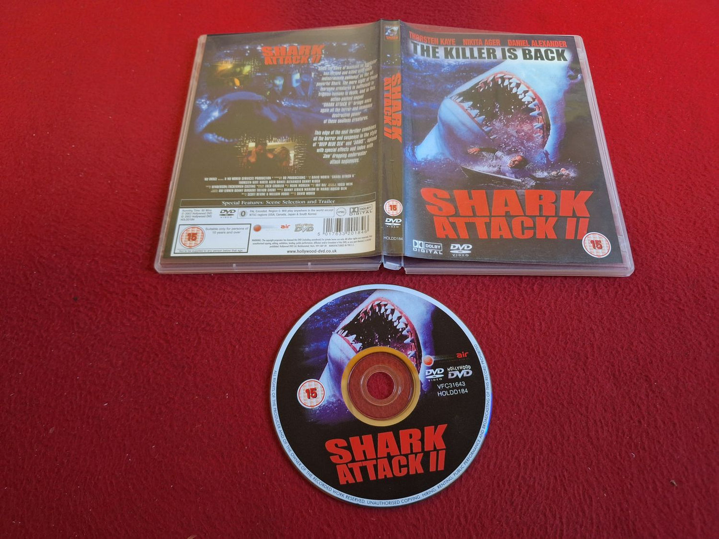 SHARK ATTACK 2 DVD