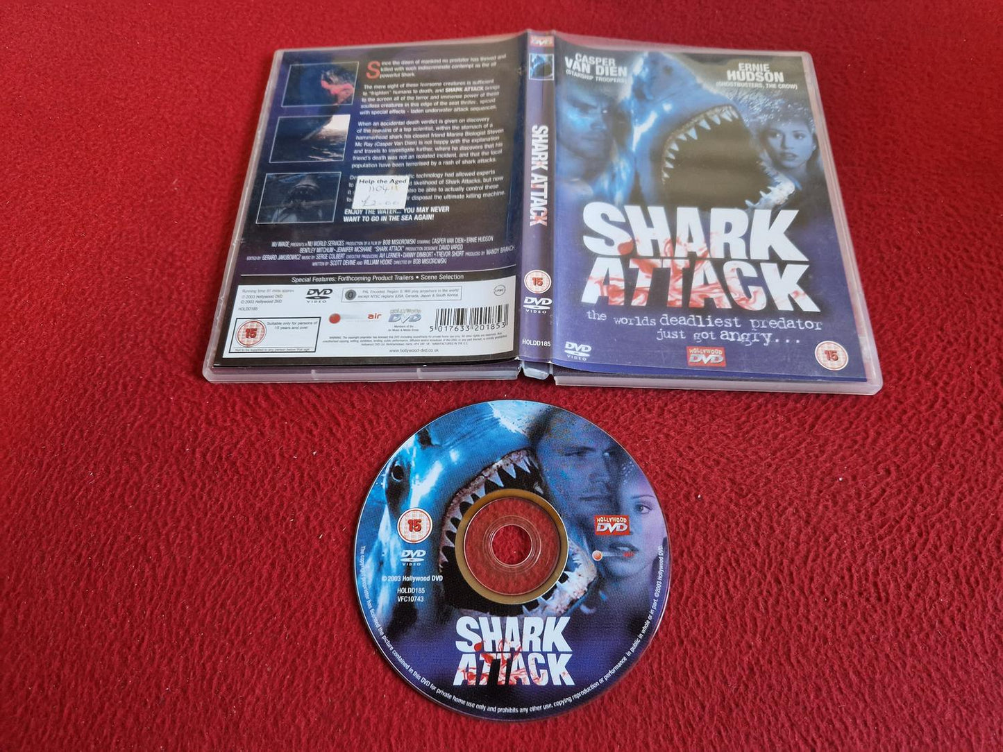 SHARK ATTACK DVD