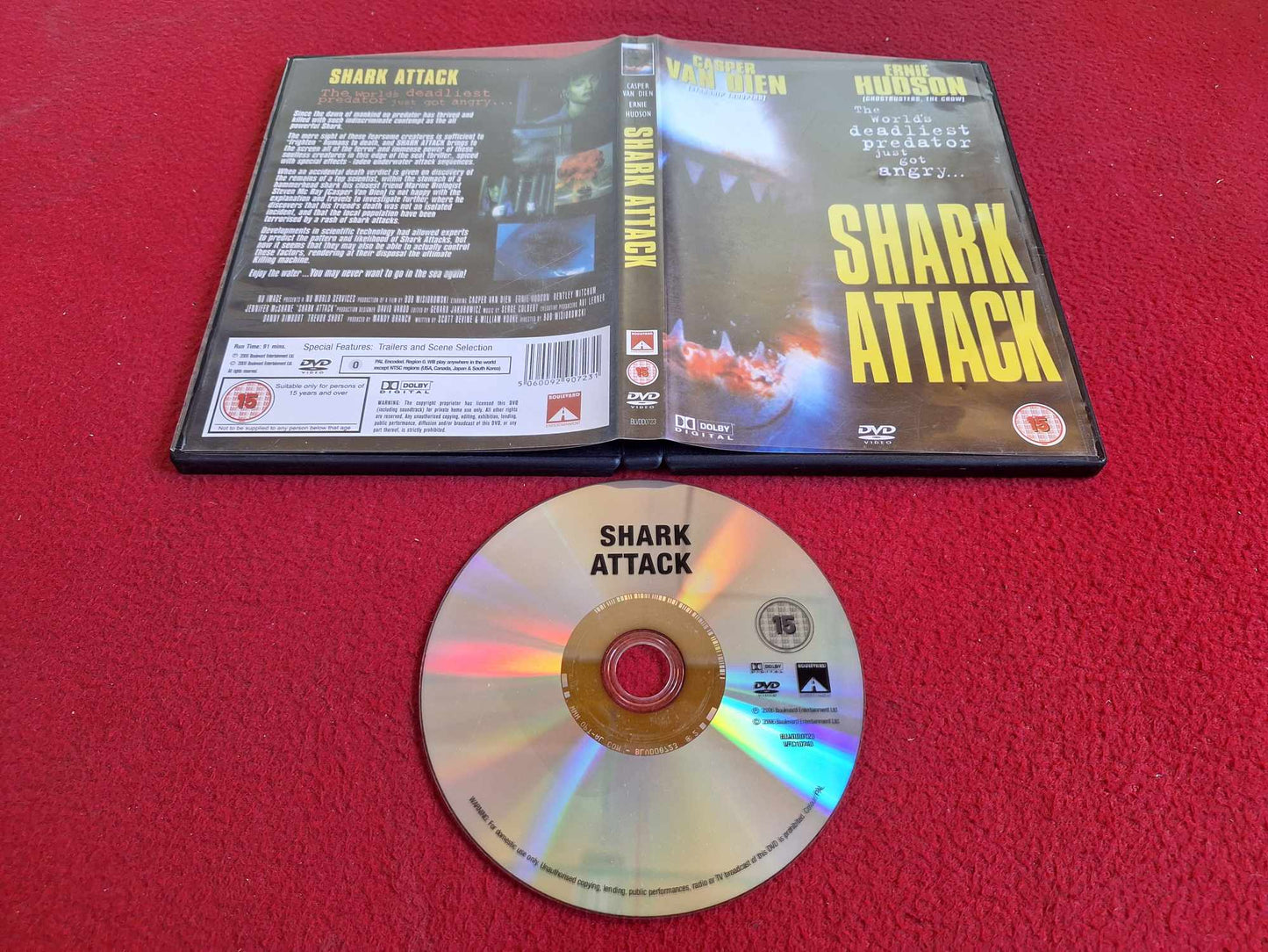 SHARK ATTACK DVD