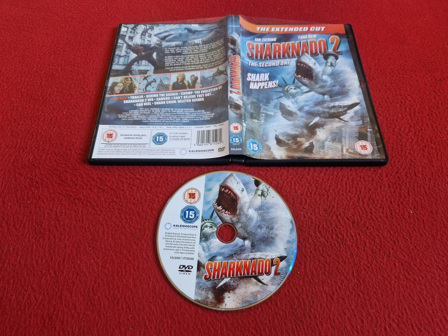 SHARKNADO 2 DVD