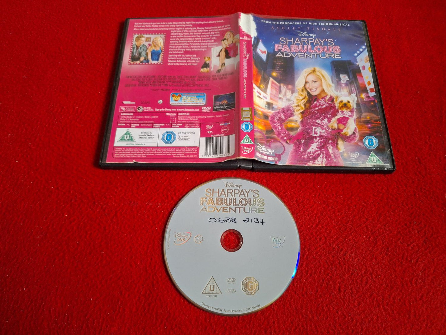 SHARPAY'S FABULOUS ADVENTURE DVD