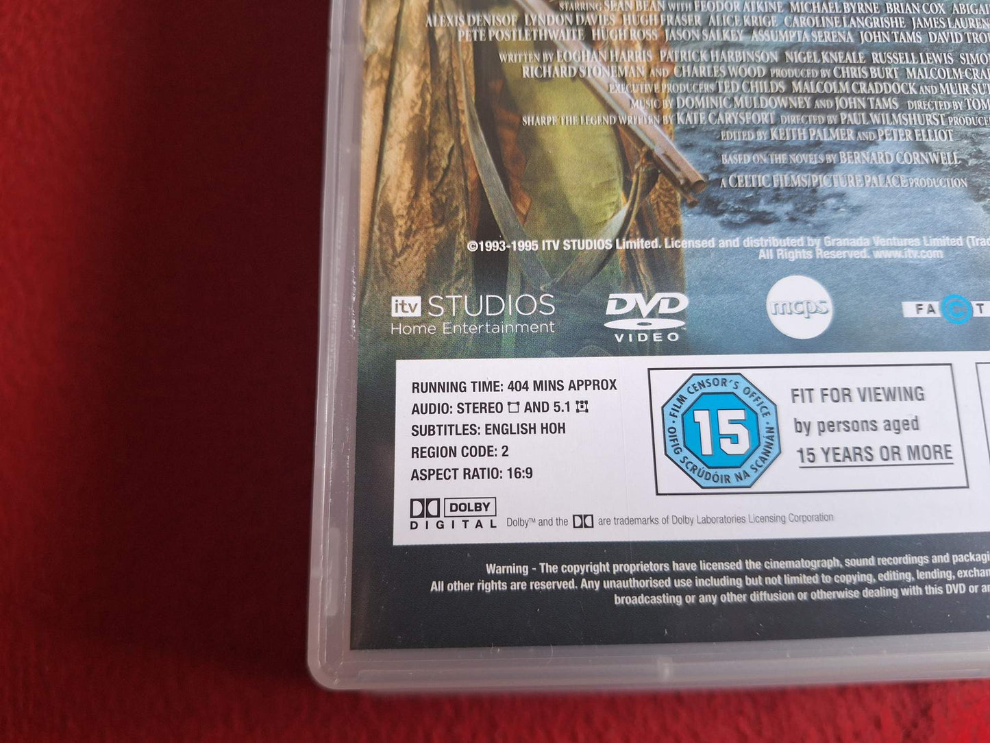 SHARPE THE CLASSIC COLLECTION 14 EPISODES BOX DVD