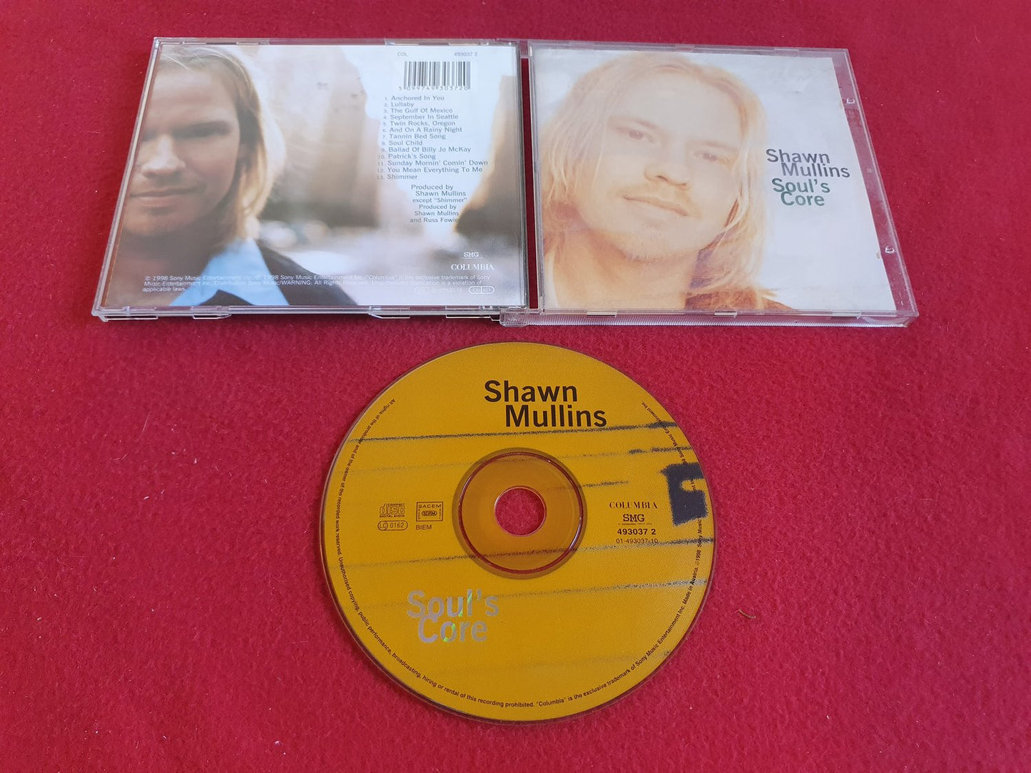 SHAWN MULLINS SOUL'S CORE till CD