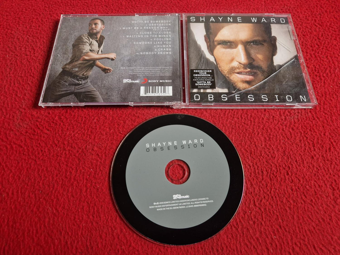 SHAYNE WARD OBSESSION CD