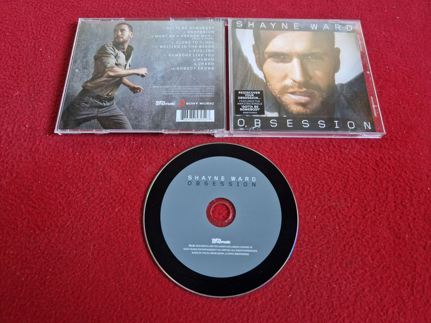 SHAYNE WARD OBSESSION CD