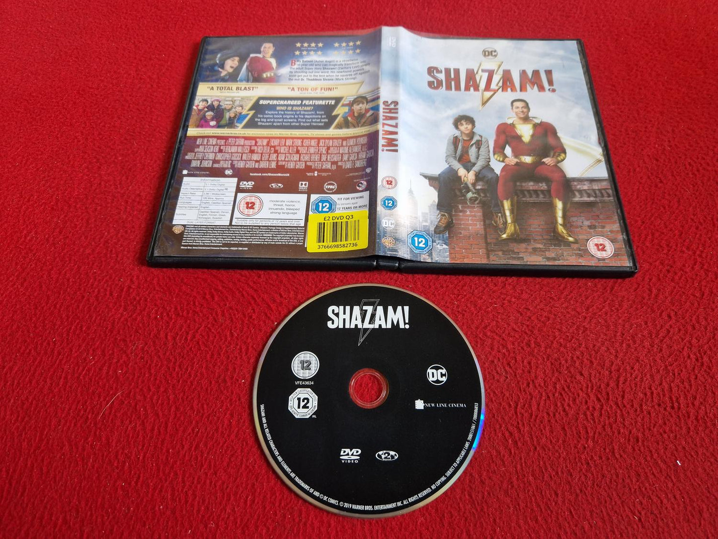 SHAZAM! DVD