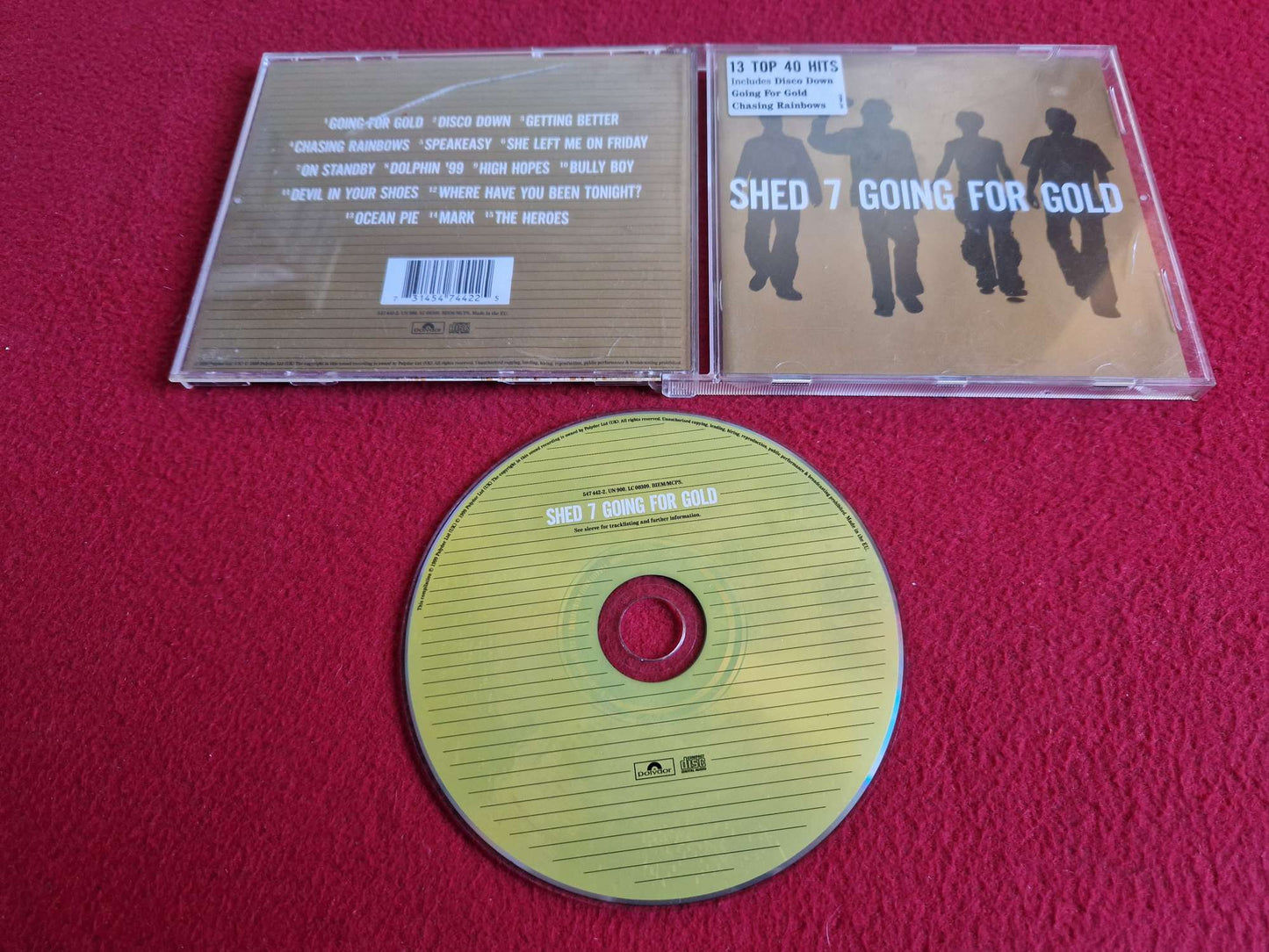 SHED 7 GOING FOR GOLD CD