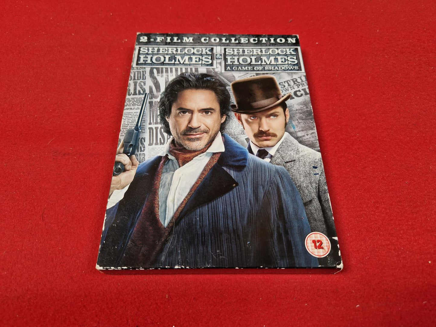 SHERLOCK HOLMES & SHERLOCK HOLMES A GAME OF SHADOWS BOX till DVD