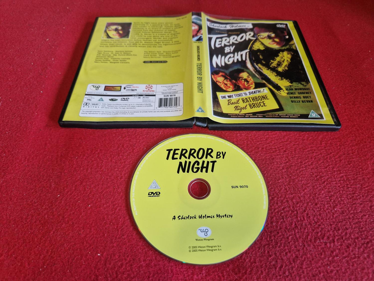 SHERLOCK HOLMES TERROR BY NIGHT till DVD
