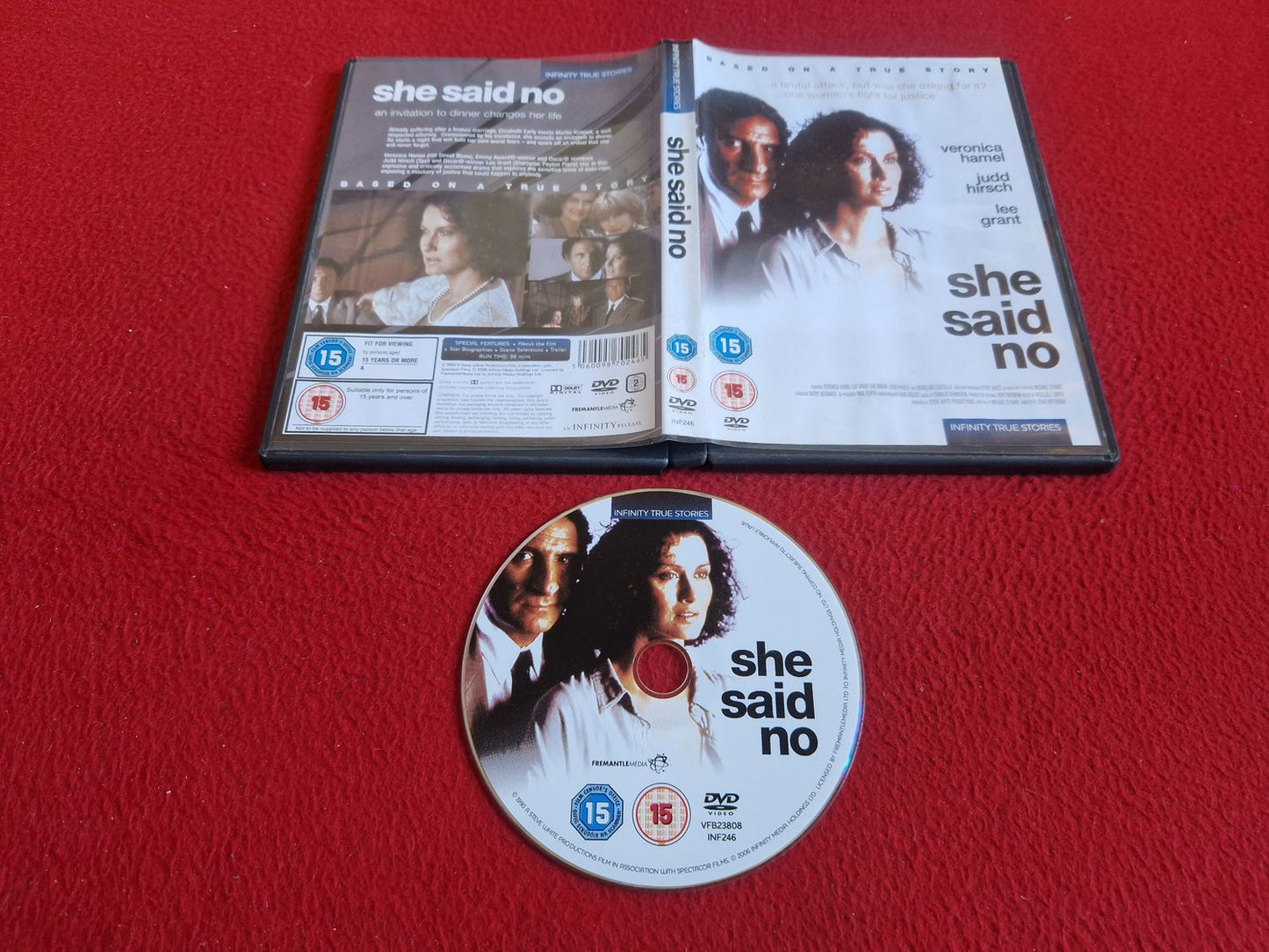 SHE SAID NO DVD