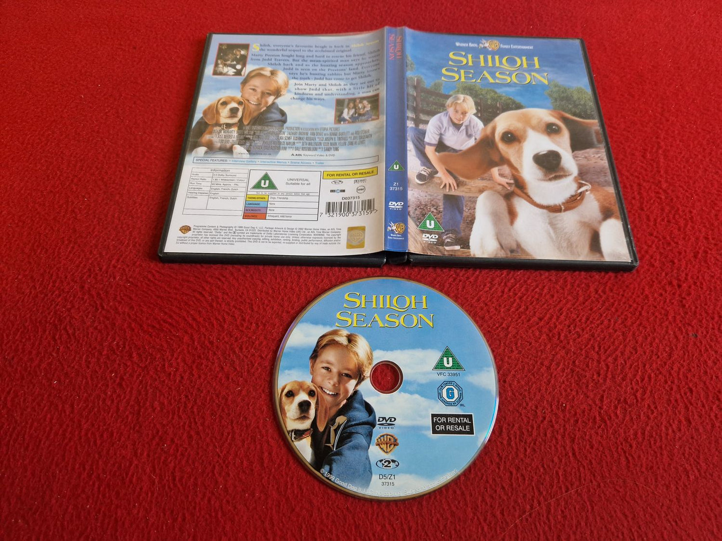 SHILOH SEASON DVD