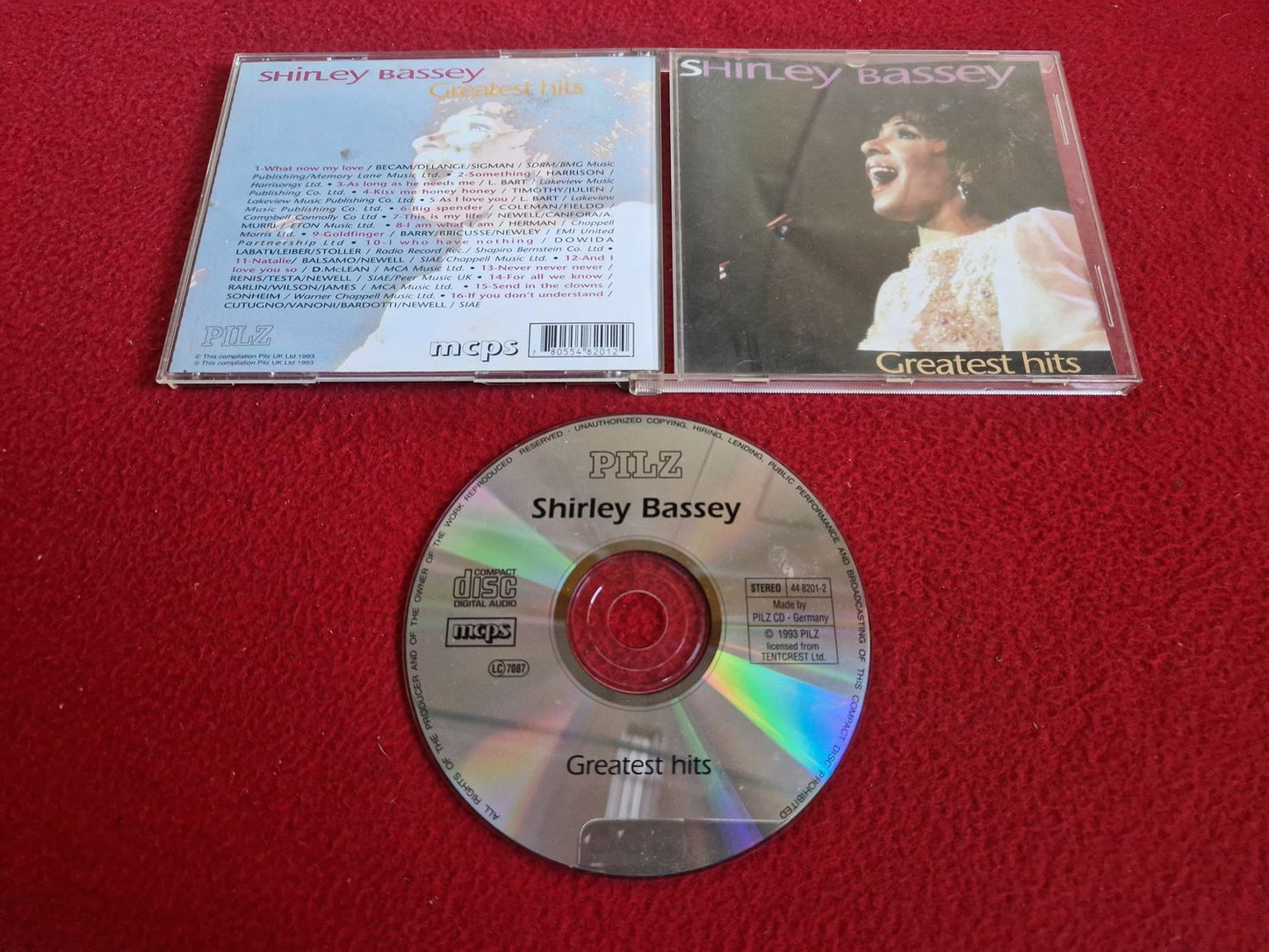 SHIRLEY BASSEY GREATEST HITS CD