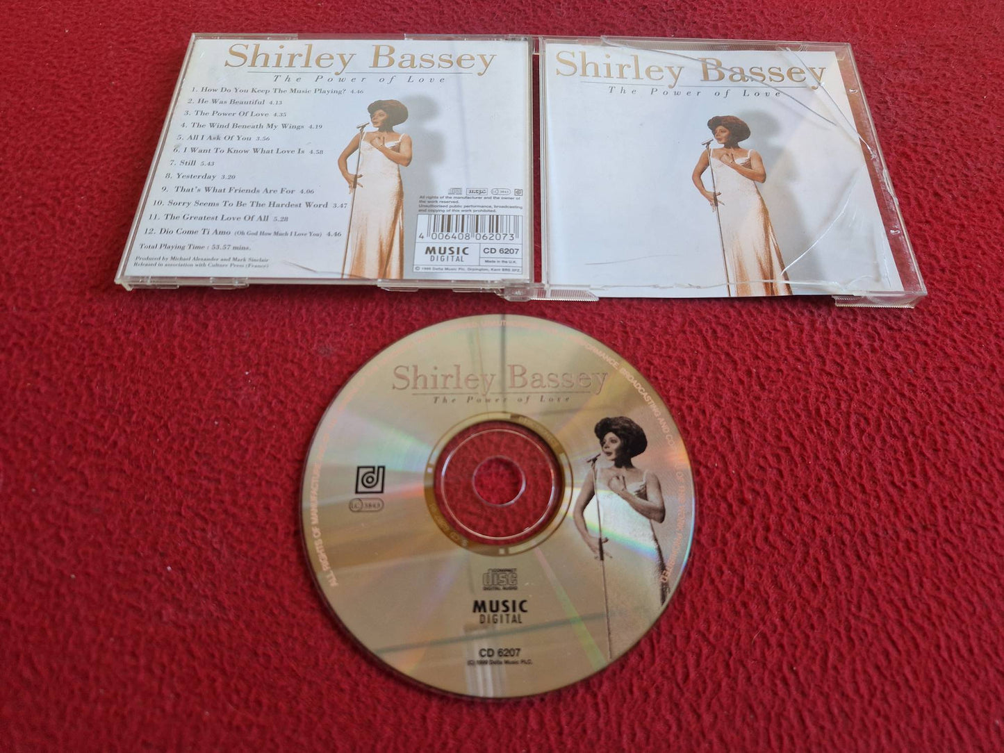 SHIRLEY BASSEY THE POWER OF LOVE CD