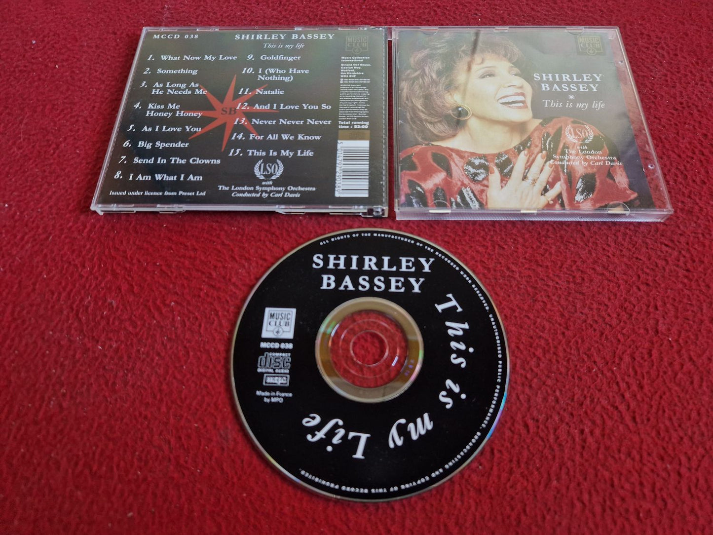 SHIRLEY BASSEY THIS IS MY LIFE CD