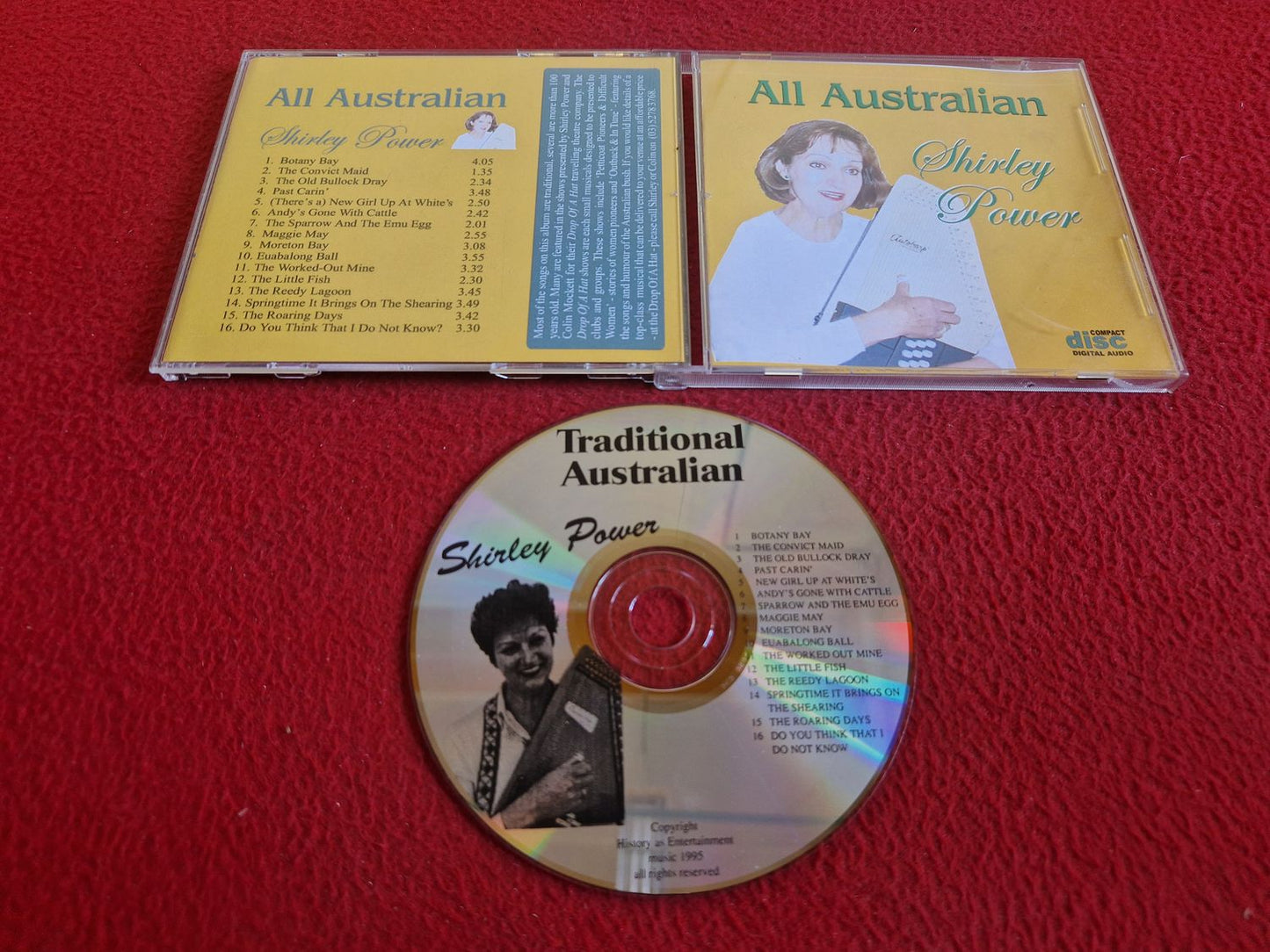 SHIRLEY POWER ALL AUSTRALIAN CD