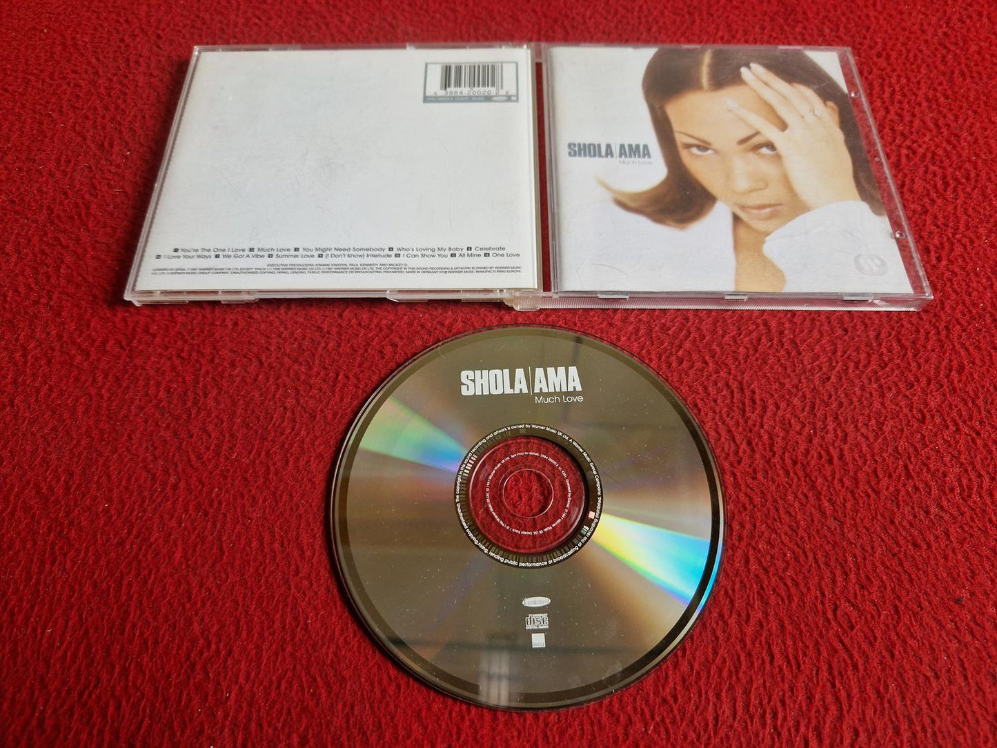 SHOLA AMA MUCH LOVE CD