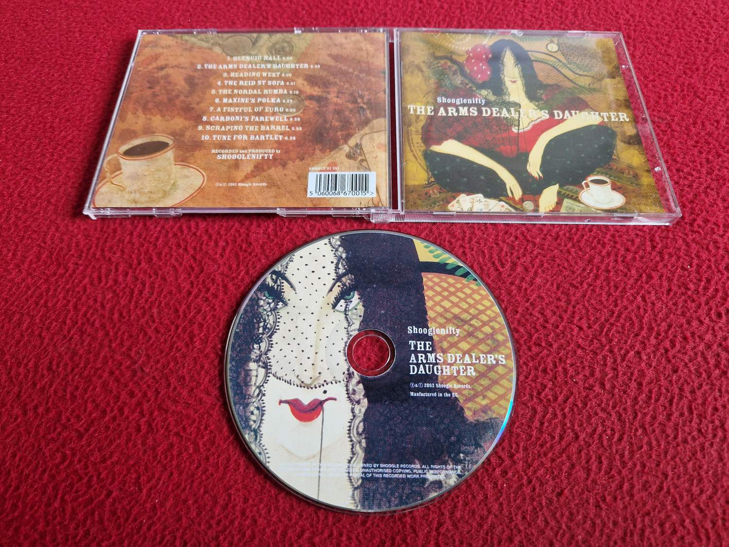 SHOOGLENIFTY THE ARMS DEALER'S DAUGHTER CD